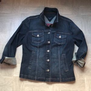 Tommy Hilfiger Jean jacket large NWOT